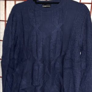 Navy Emporio Armani Sweater XL